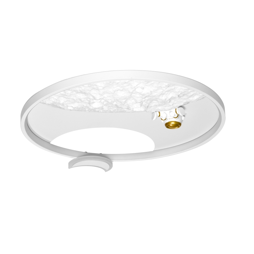 Brilagi - Dimmbares LED-Kinder-Deckenlicht ASTRO LED/20W/230V Ø 50 cm 3000-6000K Astronaut + Fernbedienung