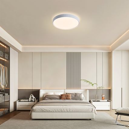 Brilagi - dimmbare LED-Deckenleuchte CORVO LED/54W/230V 3000-6000K weiß Ø 40 cm + Fernbedienung