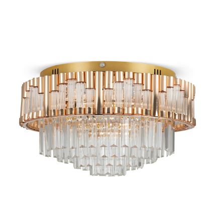 BRILAGI - Dimmbare LED-Deckenleuchte CROWN LED/41W/230V 3000-6000K Ø 48 cm gold + Fernbedienung