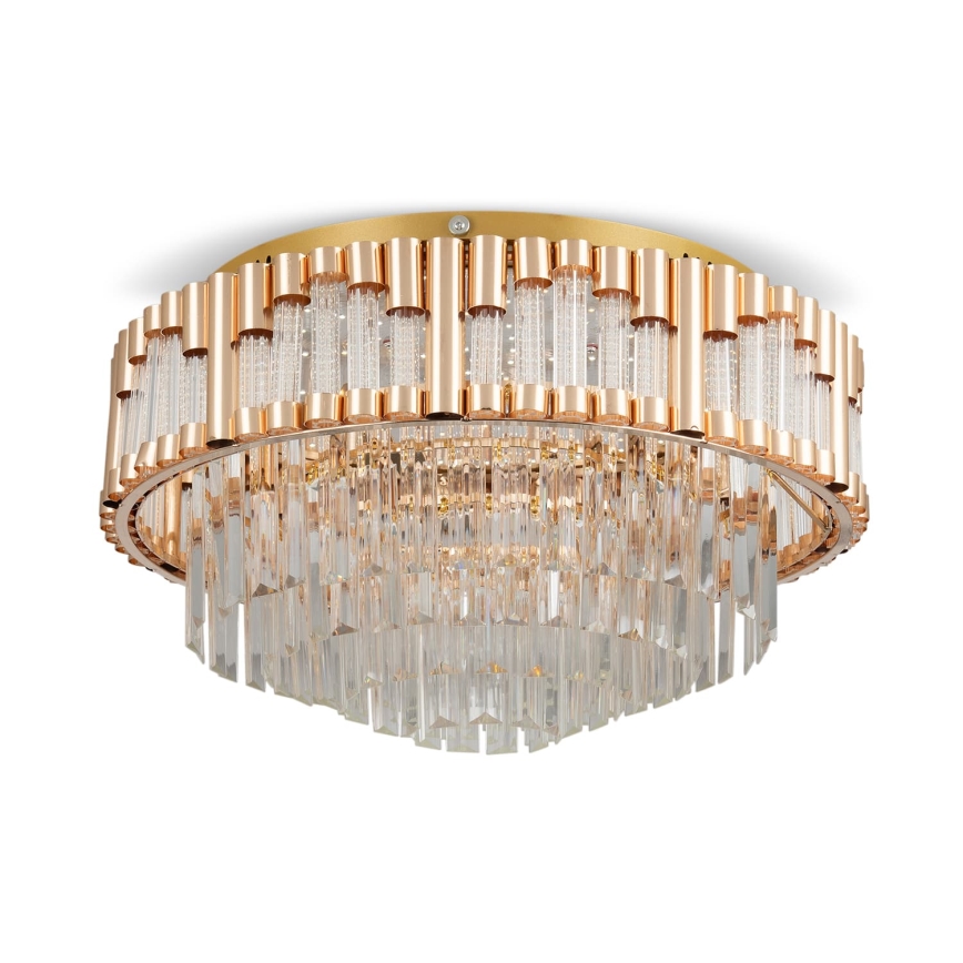 BRILAGI - Dimmbare LED-Deckenleuchte CROWN LED/41W/230V 3000-6000K Ø 48 cm gold + Fernbedienung