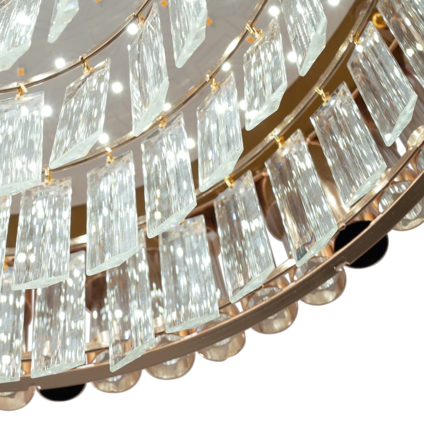 BRILAGI - Dimmbare LED-Deckenleuchte CROWN LED/41W/230V 3000-6000K Ø 48 cm gold + Fernbedienung