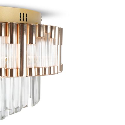 BRILAGI - Dimmbare LED-Deckenleuchte CROWN LED/41W/230V 3000-6000K Ø 48 cm gold + Fernbedienung