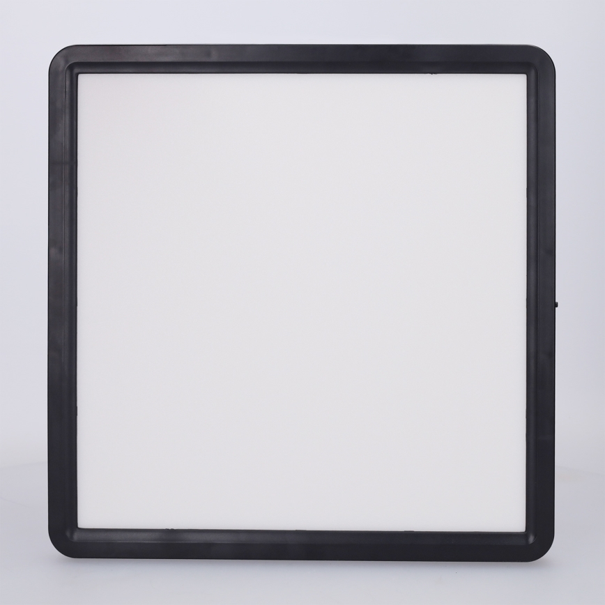Brilagi - LED-dimmbare Deckenleuchte ESTELA SQUARE LED/36W/230V 3000-6500K 31x31 cm schwarz + Fernbedienung