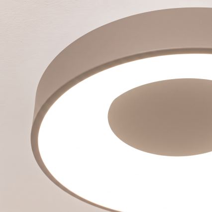BRILAGI - LED-dimmbare Deckenleuchte FALCON II LED/67W/230V 3000-6500K Ø 40 cm beige + Fernbedienung