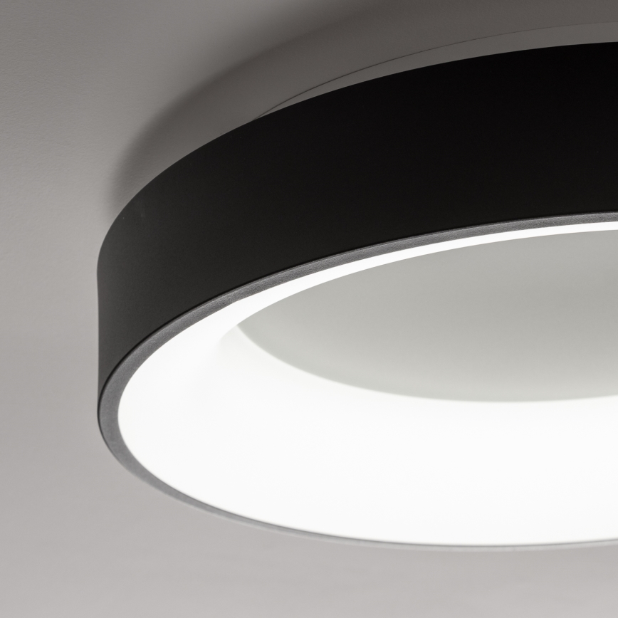Brilagi - LED dimmbare Deckenleuchte FALCON LED/80W/230V 3000-6500K schwarz + Fernbedienung