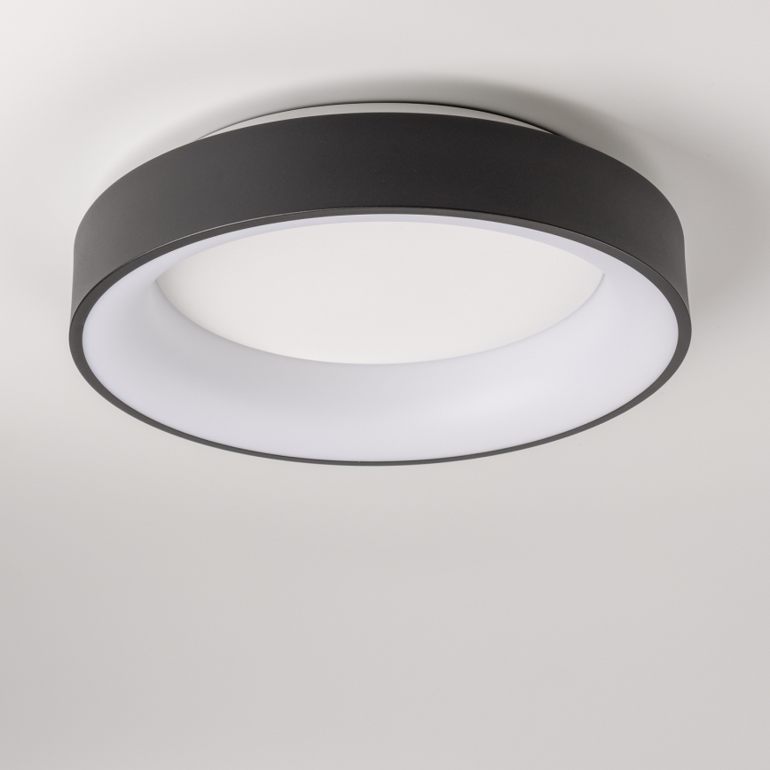 Brilagi - LED dimmbare Deckenleuchte FALCON LED/80W/230V 3000-6500K schwarz + Fernbedienung