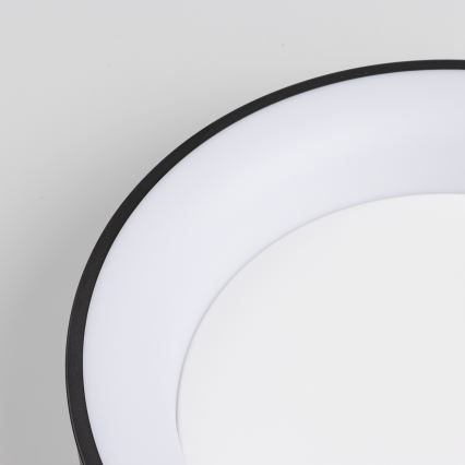 Brilagi - LED dimmbare Deckenleuchte FALCON LED/80W/230V 3000-6500K schwarz + Fernbedienung