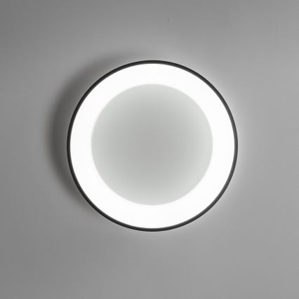 Brilagi - LED dimmbare Deckenleuchte FALCON LED/80W/230V 3000-6500K schwarz + Fernbedienung