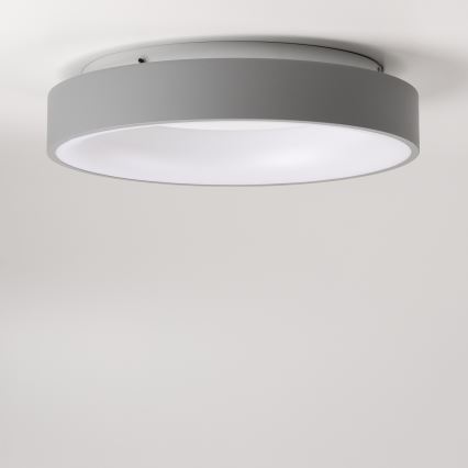 Brilagi - LED dimmbare Deckenleuchte FALCON LED/80W/230V 3000-6500K grau + Fernbedienung