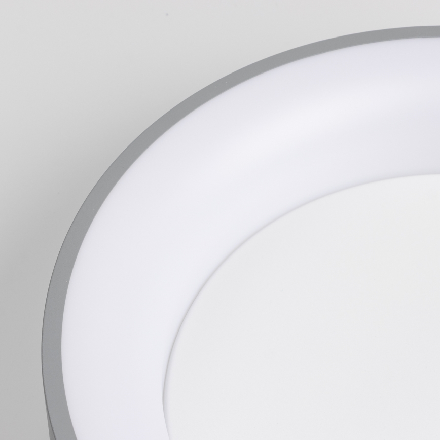 Brilagi - LED dimmbare Deckenleuchte FALCON LED/80W/230V 3000-6500K grau + Fernbedienung