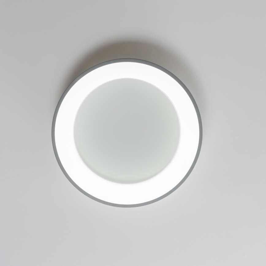 Brilagi - LED dimmbare Deckenleuchte FALCON LED/80W/230V 3000-6500K grau + Fernbedienung