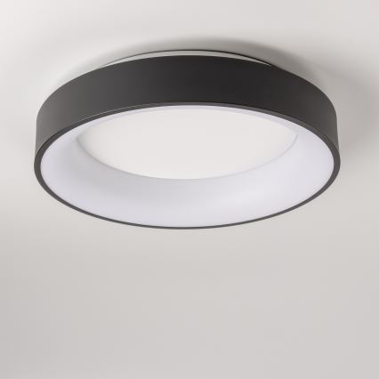 Brilagi - LED-dimmbare Deckenleuchte FALCON LED/80W/230V 3000-6500K Ø 60 cm schwarz + Fernbedienung