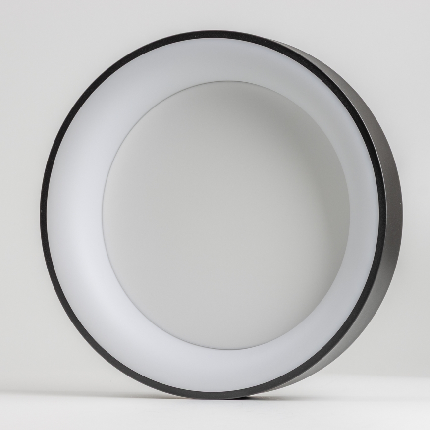 Brilagi - LED-dimmbare Deckenleuchte FALCON LED/80W/230V 3000-6500K Ø 60 cm schwarz + Fernbedienung