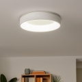 Brilagi - LED-dimmbare Deckenleuchte FALCON LED/80W/230V 3000-6500K Ø 60 cm weiß + Fernbedienung