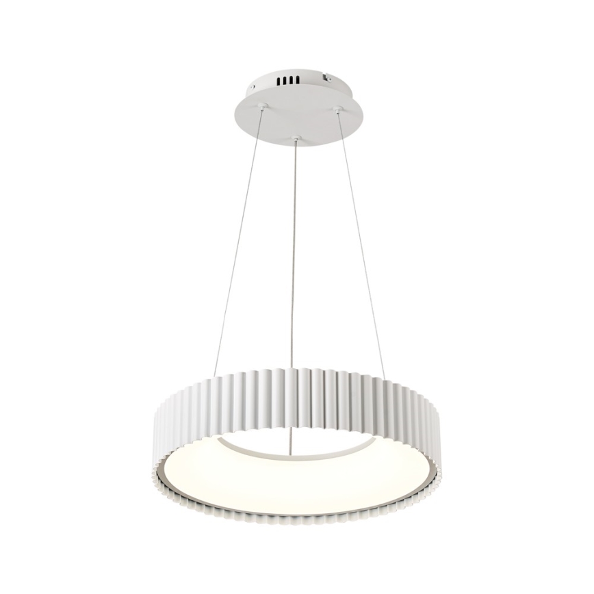 BRILAGI - LED-dimmbare Hängeleuchte mit Kabelaufhängung FALCON MODERN LED/30W/230V 3000–6000K Ø 40 cm weiß + Fernbedienung
