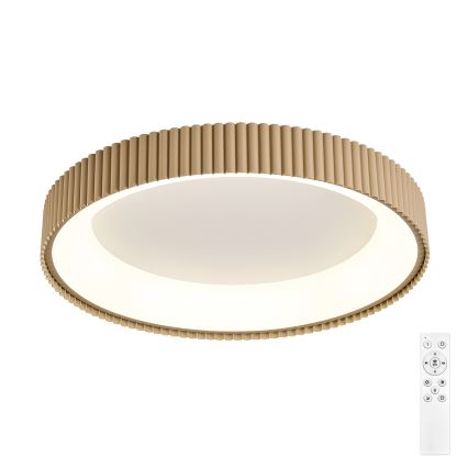 BRILAGI - LED dimmbare Deckenleuchte FALCON MODERN LED/54W/230V 3000-6500K 60 cm beige + Fernbedienung