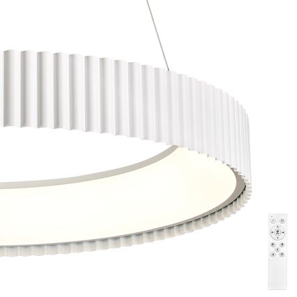 BRILAGI - dimmbare LED-Pendelleuchte an Kabel FALCON MODERN LED/54W/230V 3000-6000K Ø 60 cm weiß + Fernbedienung