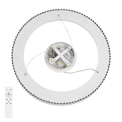 BRILAGI - dimmbare LED-Pendelleuchte an Kabel FALCON MODERN LED/54W/230V 3000-6000K Ø 60 cm weiß + Fernbedienung