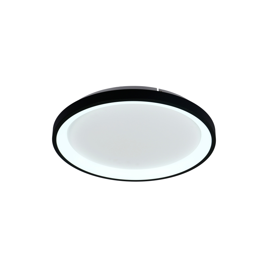 Brilagi - Dimmbare LED-Deckenleuchte FALCON SLIM LED/42W/230V 3000-6500K Ø 50 cm schwarz + Fernbedienung
