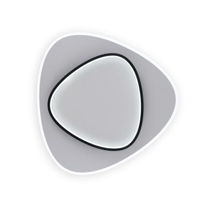 Brilagi - Dimmbare LED-Deckenleuchte FLARE LED/70W/230V 55x55 cm 3000/4000/6000K + Fernbedienung