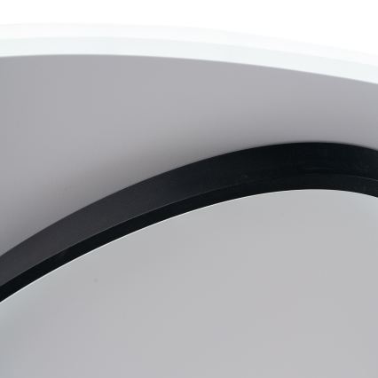 Brilagi - dimmbare LED-Deckenleuchte FLARE LED/70W/230V 3000-6000K 55x55 cm weiß/schwarz + Fernbedienung