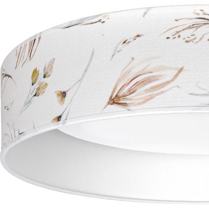 Brilagi - LED-dimmbare Deckenleuchte VELVET SMARTIX STARS LED/36W/230V 3000–6000K Ø55 cm weiß/Blumen Wi‑Fi Tuya Beacon + Fernbedienung
