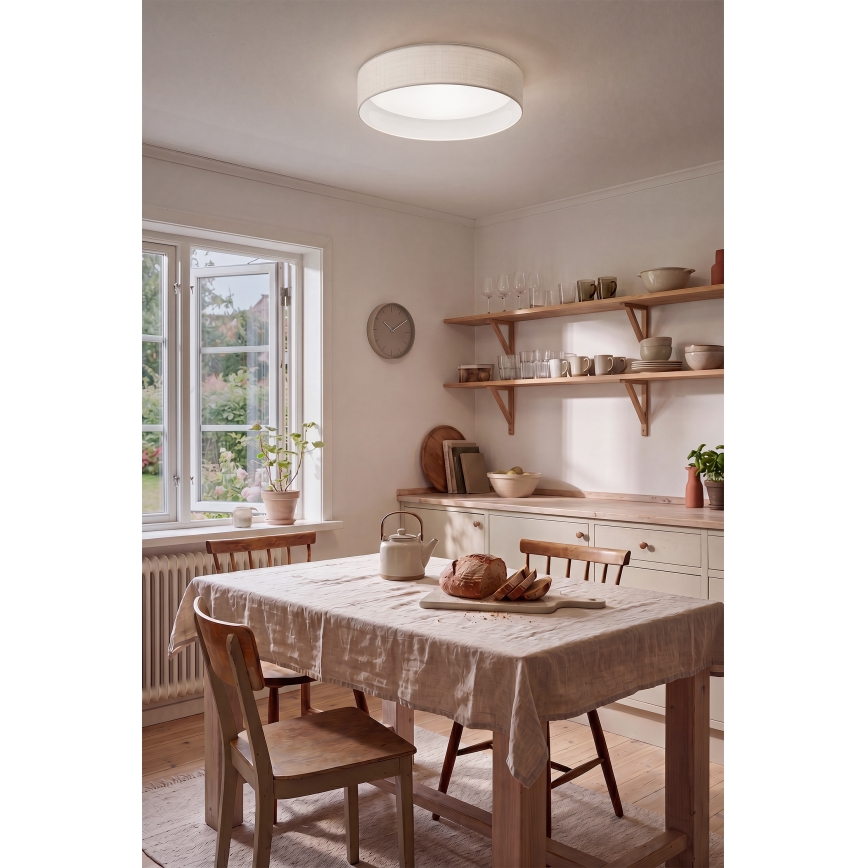 Brilagi - LED dimmbare Deckenleuchte VELVET SMARTIX STARS LED/36W/230V 3000–6000 K Ø 55 cm weiß Wi-Fi Tuya Beacon + Fernbedienung