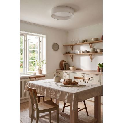 Brilagi - LED dimmbare Deckenleuchte VELVET SMARTIX STARS LED/36W/230V 3000–6000 K Ø 55 cm weiß Wi-Fi Tuya Beacon + Fernbedienung