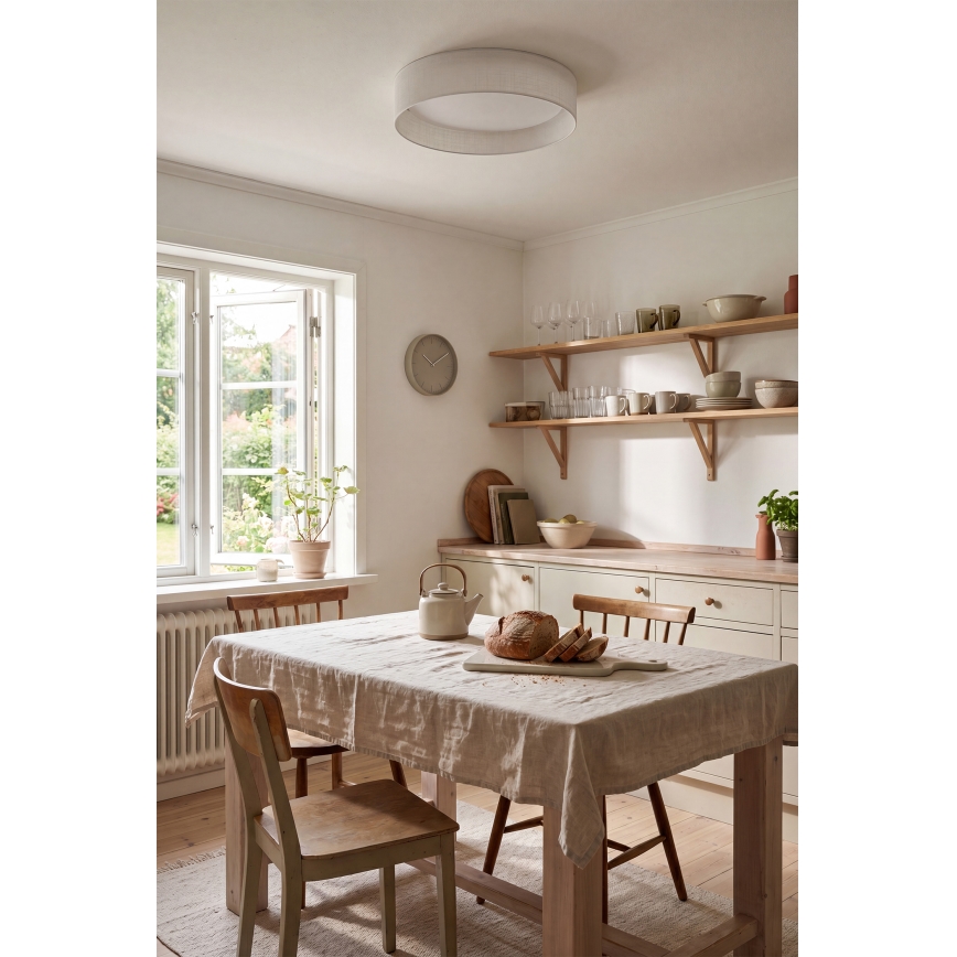 Brilagi - LED dimmbare Deckenleuchte VELVET SMARTIX STARS LED/36W/230V 3000–6000 K Ø 55 cm weiß Wi-Fi Tuya Beacon + Fernbedienung
