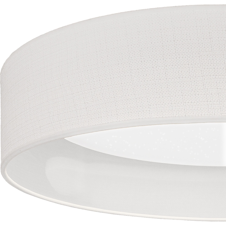 Brilagi - LED dimmbare Deckenleuchte VELVET SMARTIX STARS LED/36W/230V 3000–6000 K Ø 55 cm weiß Wi-Fi Tuya Beacon + Fernbedienung