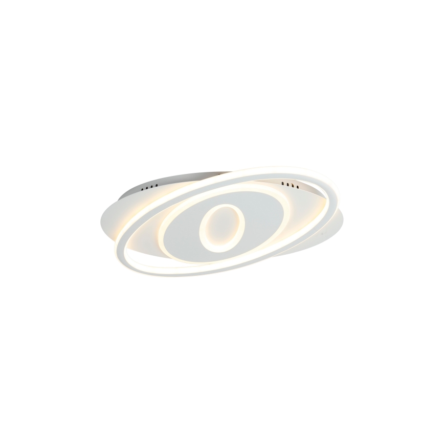 Brilagi - dimmbare LED-Deckenleuchte IRIS LED/78W/230V 3000-6000K 37x49 cm weiß + Fernbedienung