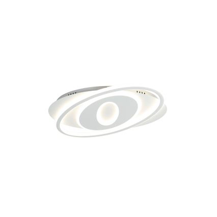 Brilagi - dimmbare LED-Deckenleuchte IRIS LED/78W/230V 3000-6000K 37x49 cm weiß + Fernbedienung