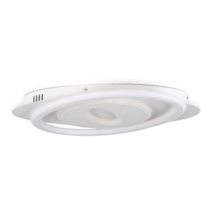 BRILAGI - dimmbare LED-Deckenleuchte IRIS LED/78W/230V 3000-6000K 37x49 cm weiß + Fernbedienung
