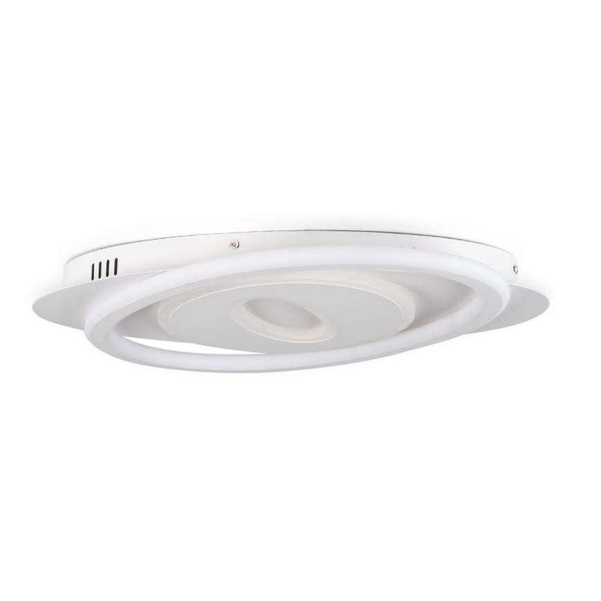 BRILAGI - dimmbare LED-Deckenleuchte IRIS LED/78W/230V 3000-6000K 37x49 cm weiß + Fernbedienung
