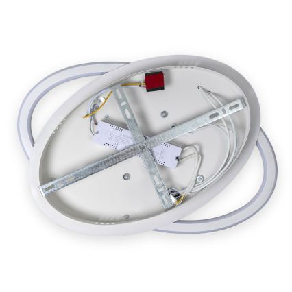 BRILAGI - dimmbare LED-Deckenleuchte IRIS LED/78W/230V 3000-6000K 37x49 cm weiß + Fernbedienung