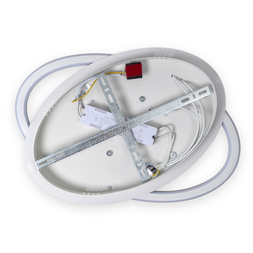 BRILAGI - dimmbare LED-Deckenleuchte IRIS LED/78W/230V 3000-6000K 37x49 cm weiß + Fernbedienung