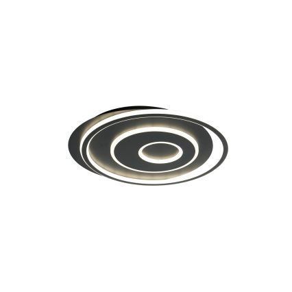 Brilagi - LED-dimmbare Deckenleuchte IRIS, 83 W, 230 V, 3000–6000 K, 46 x 50 cm, schwarz + Fernbedienung