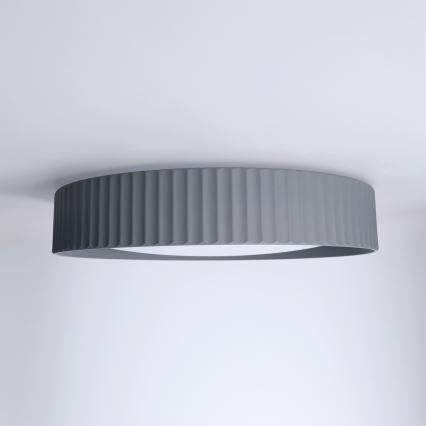 BRILAGI - Dimmbare LED-Deckenleuchte LUCIA, 48 W / 230 V, 3000–6500 K, Ø 41 cm, grau, mit Fernbedienung