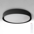 Brilagi - LED dimmbare Deckenleuchte LUCIA LED/60W/230V 3000-6500K Ø 59 cm schwarz + Fernbedienung