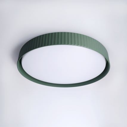 Brilagi - dimmbare LED-Deckenleuchte LUCIA LED/60W/230V 3000–6500K Ø 59 cm grün + Fernbedienung