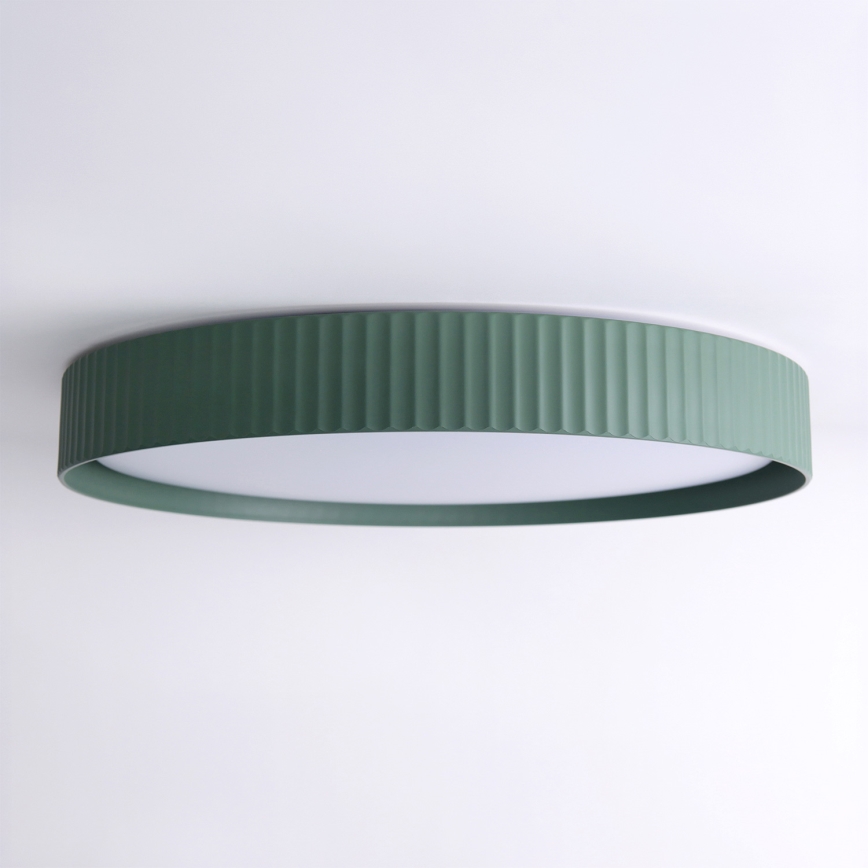 Brilagi - dimmbare LED-Deckenleuchte LUCIA LED/60W/230V 3000–6500K Ø 59 cm grün + Fernbedienung
