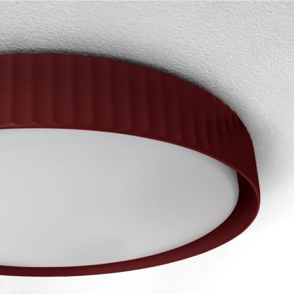 Brilagi - dimmbare LED-Deckenleuchte LUCIA LED/60W/230V 3000-6500K Ø 59 cm rot + Fernbedienung