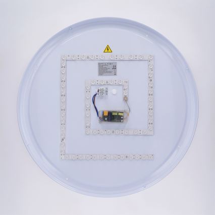 Brilagi - Dimmbare LED-Deckenleuchte LUCIA LED/60W/230V 3000–6500K Ø 59 cm rot + Fernbedienung