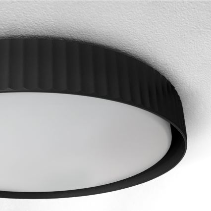 Brilagi - dimmbare LED-Deckenleuchte LUCIA LED/60W/230V 3000–6500K Ø 59 cm schwarz + Fernbedienung