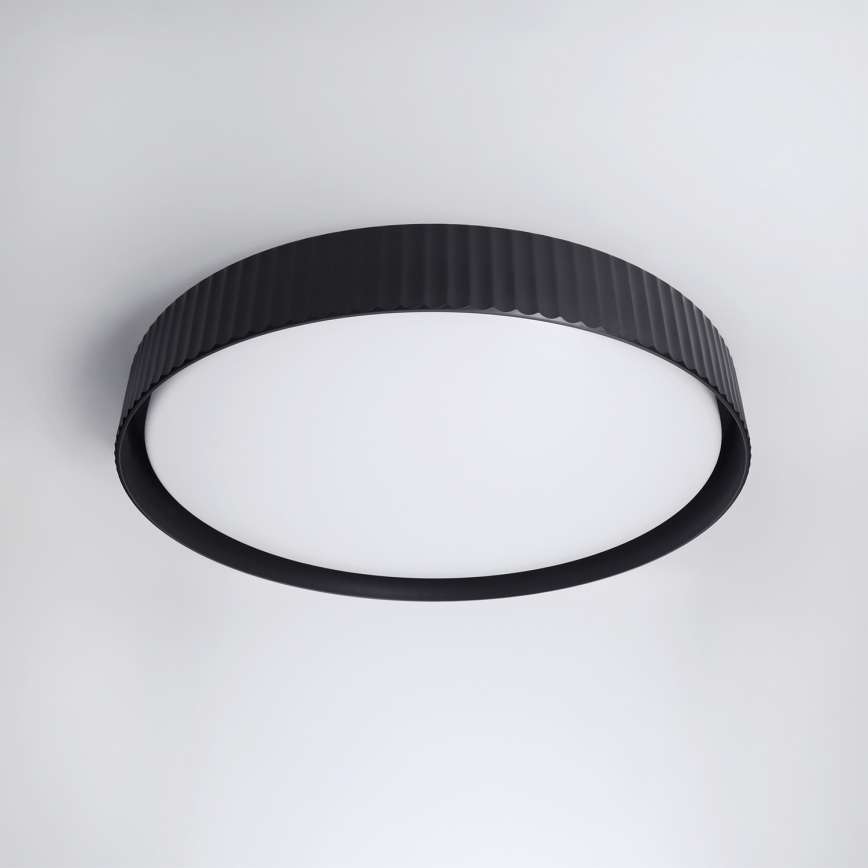 Brilagi - dimmbare LED-Deckenleuchte LUCIA LED/60W/230V 3000–6500K Ø 59 cm schwarz + Fernbedienung