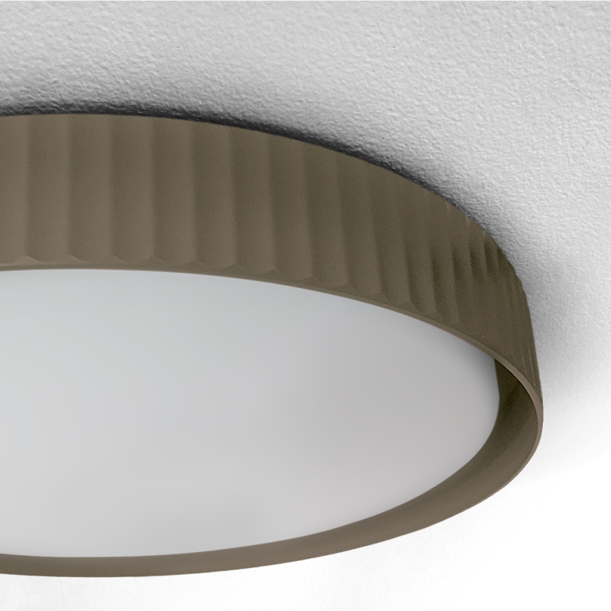 Brilagi - dimmbar LED-Deckenleuchte LUCIA LED/60W/230V 3000-6500K Ø 59 cm Taupe + Fernbedienung