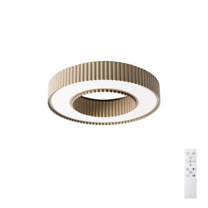 Brilagi - LED dimmbare Deckenleuchte LUMIX LED/48W/230V 3000-6000K beige Ø 50 cm + Fernbedienung