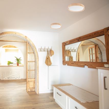 Brilagi - Dimmbare LED-Deckenleuchte MANAROLA LED/24 W/230 V Ø 42 cm 3000–6500 K + Fernbedienung