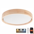Brilagi - LED dimmbare Deckenleuchte MANAROLA SMART LED/24W/230V 2700-6500K Ø 41 cm Wi-Fi + Fernbedienung Tuya