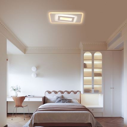 Brilagi - Dimmbare LED-Deckenleuchte MODERN LED/51W/230V 3000-6000K 20x40 cm + Fernbedienung